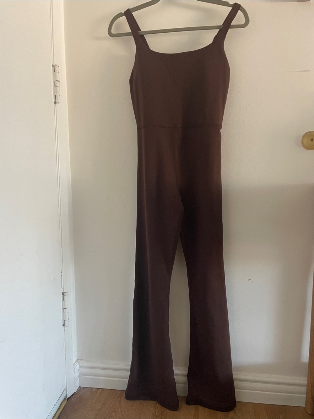 Aerie Offline Brown Wide-Leg Jumpsuit